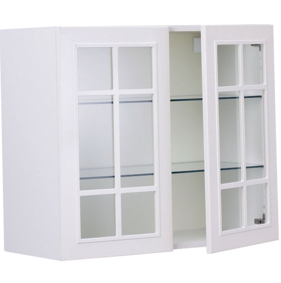 Навесной шкаф витрина икеа