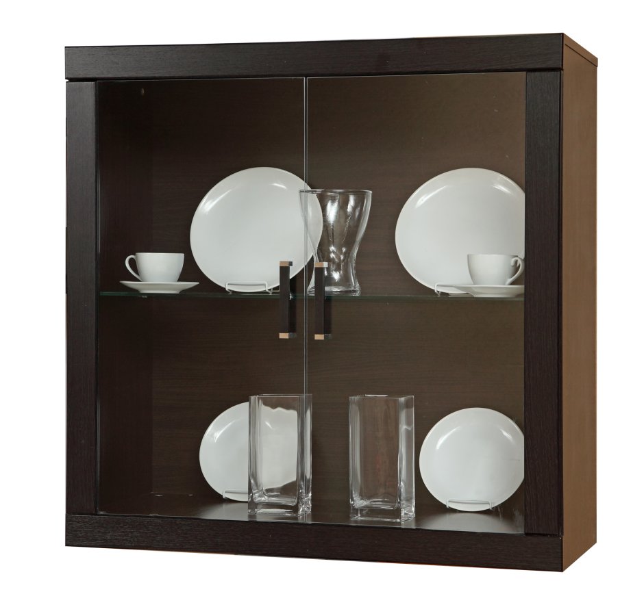 Витрина для посуды навесная