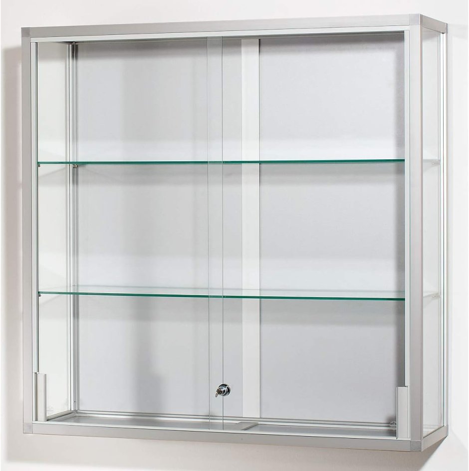 Витрина навесная стеклянная