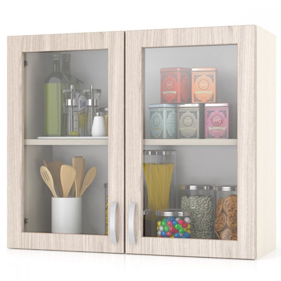 Шкаф навесной mobi 600 витрина