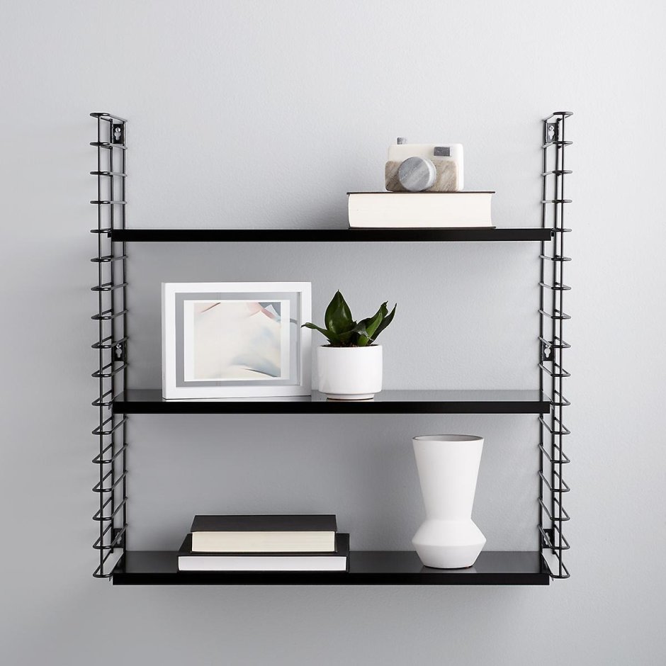 Полки металлические настенные