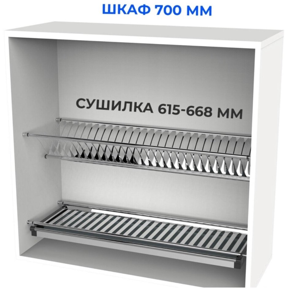 Шкаф-сушка для посуды навесной 800х320х720