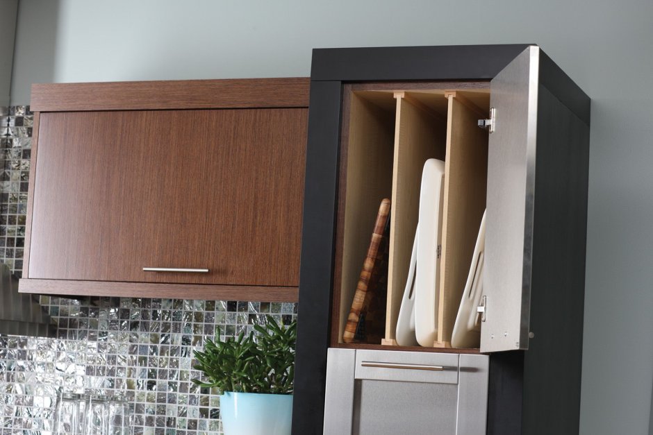 Складные дверцы для кухонного шкафа