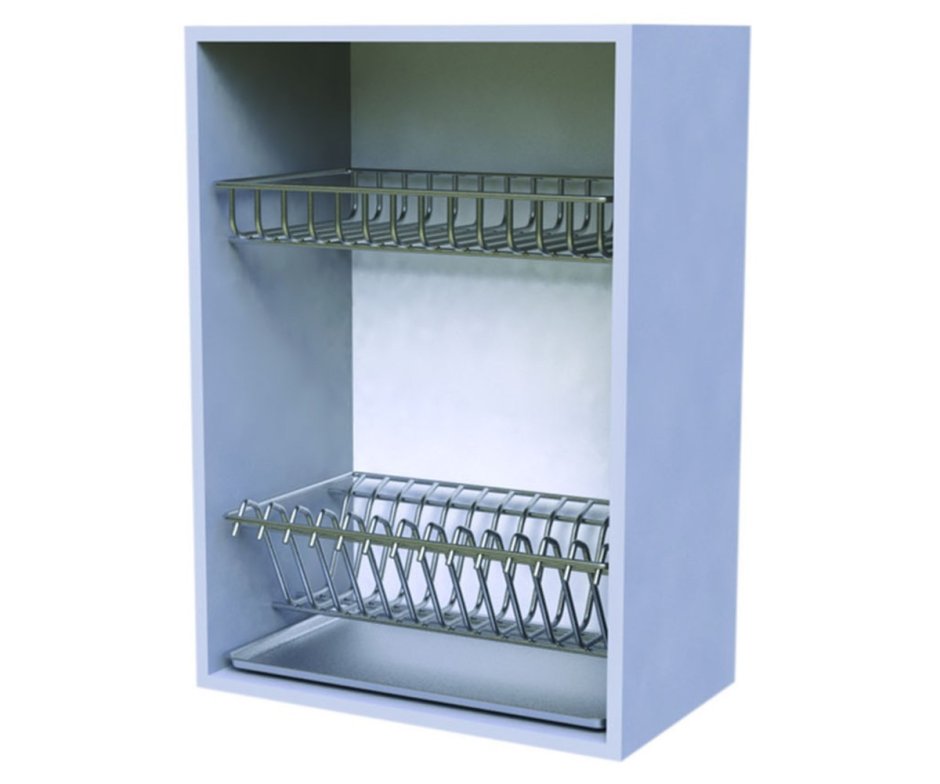 Шкаф настенный кухонный с сушкой для посуды ШС-500