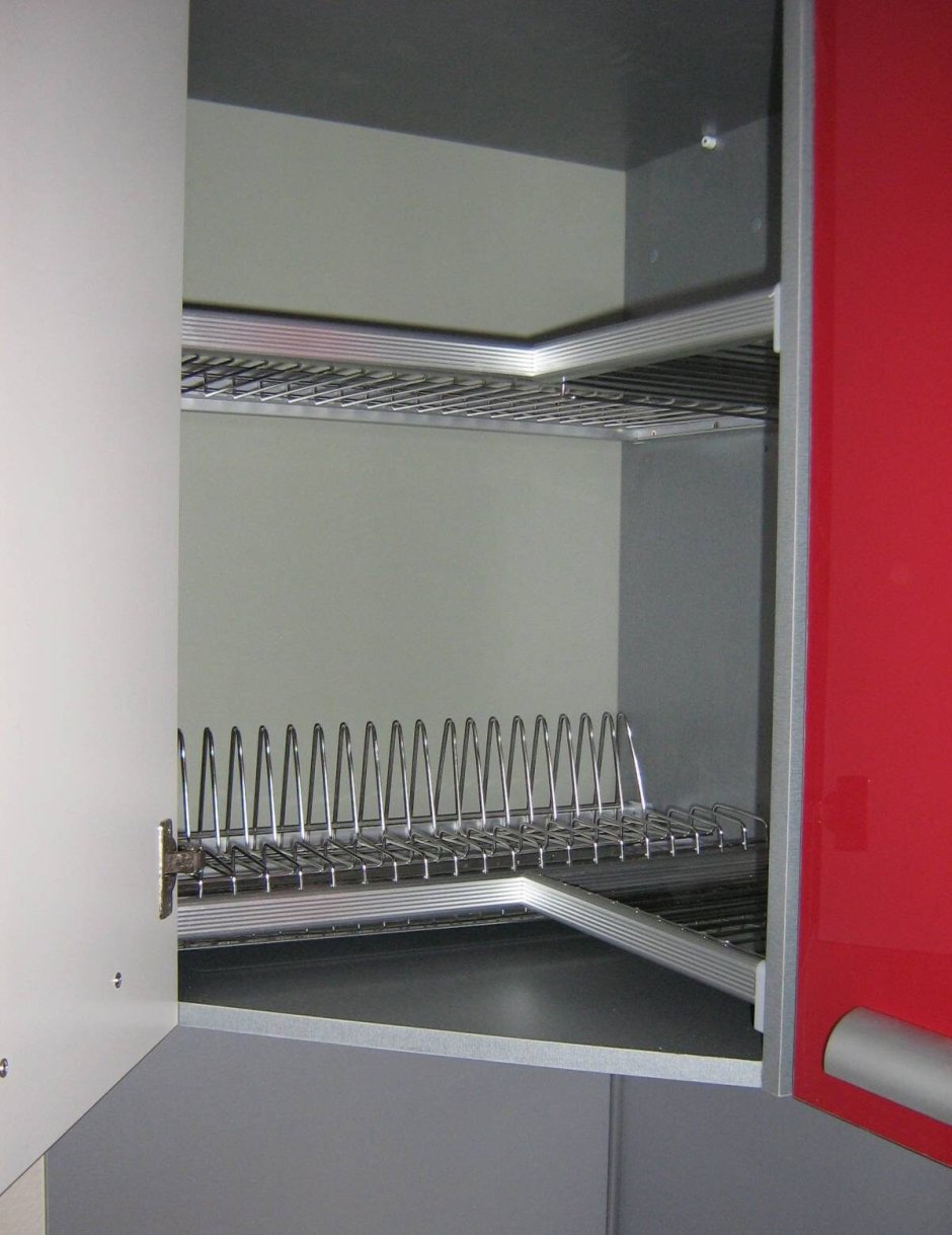 Посудосушитель угловой 600х600 хром Amix cwj313