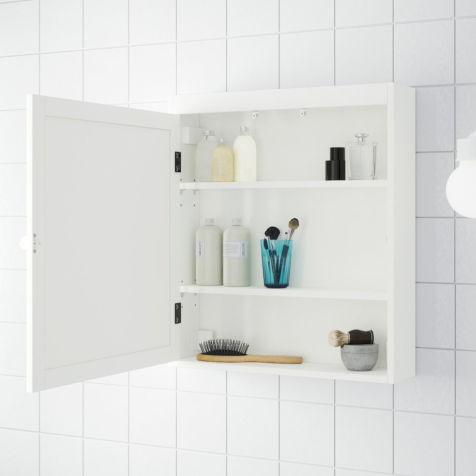 Шкафчик зеркальный СИЛВЕРОН икеа