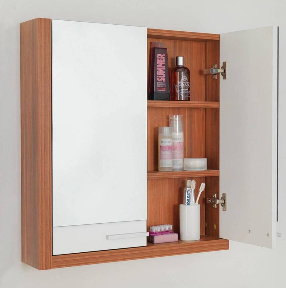 Навесные шкафы для ванной комнаты