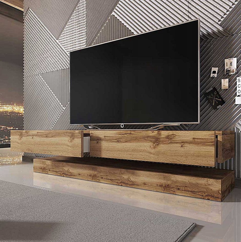 Тумба под ТВ дуб Вотан