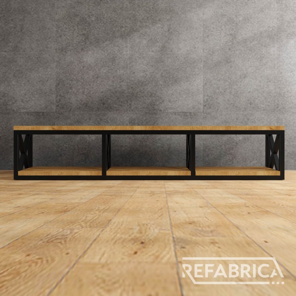 Тумба лофт под ТВ 2000