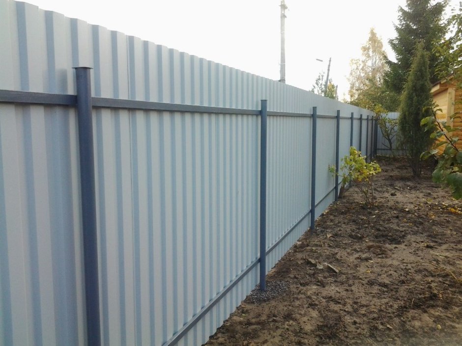 Забор из профлиста с35
