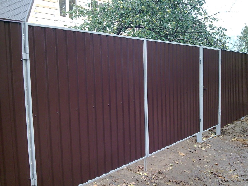 Заборы из профнастила Заборград