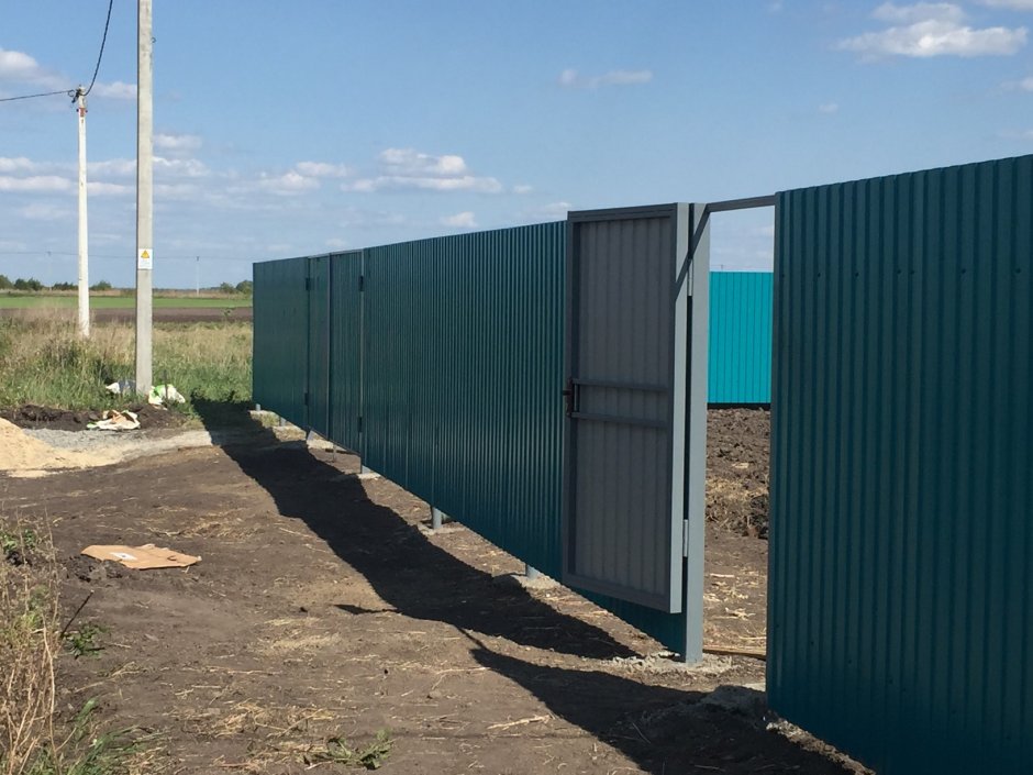 Заборы из профнастила Заборград