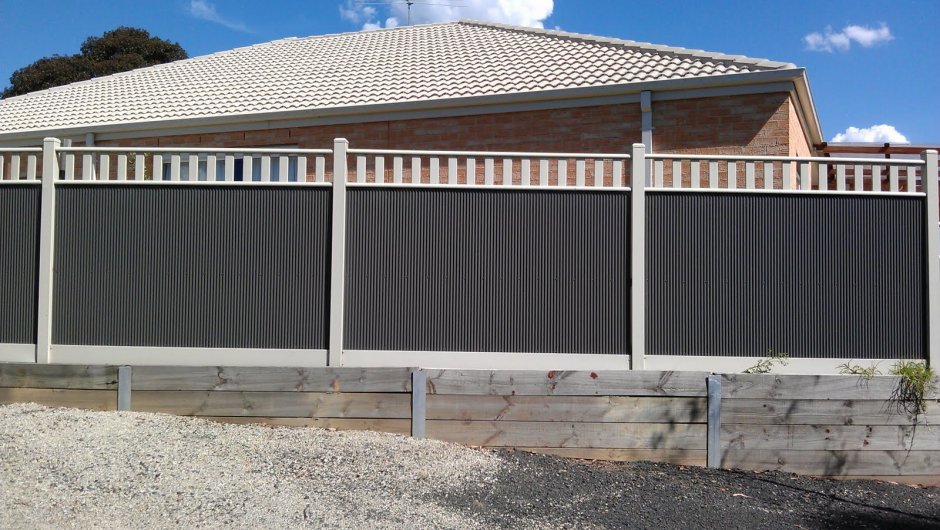 Комбинированные заборы