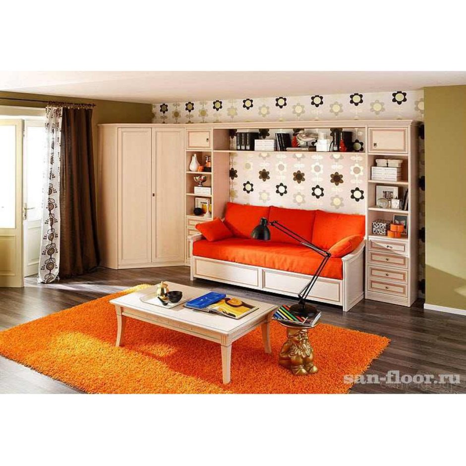 Стенка с диваном для подростка