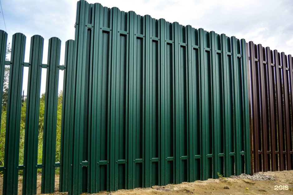 Металлический штакетник Баррера