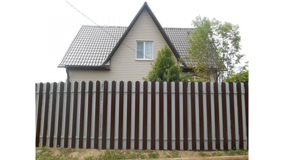 Металлический штакетник Олимп Novalux