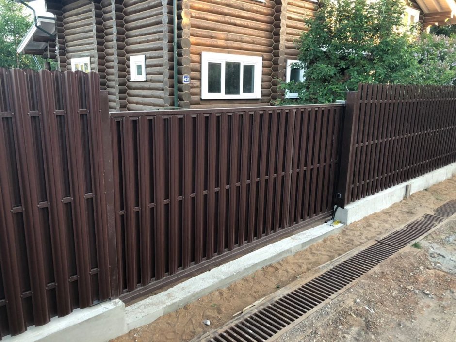 Забор штакетник