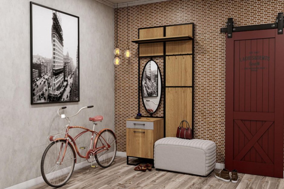 Прихожая лофт #80276359