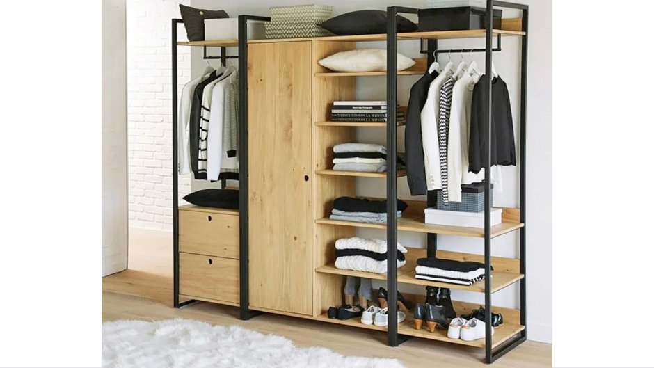 Угловая прихожая лофт