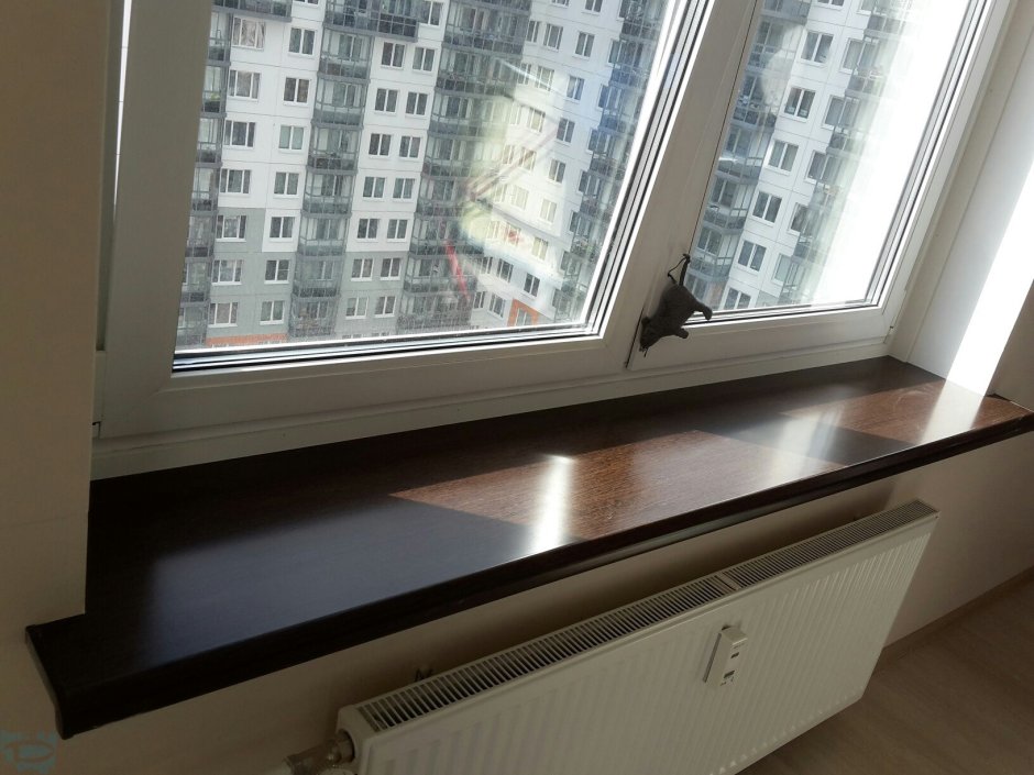 Подоконник Данке венге матовый