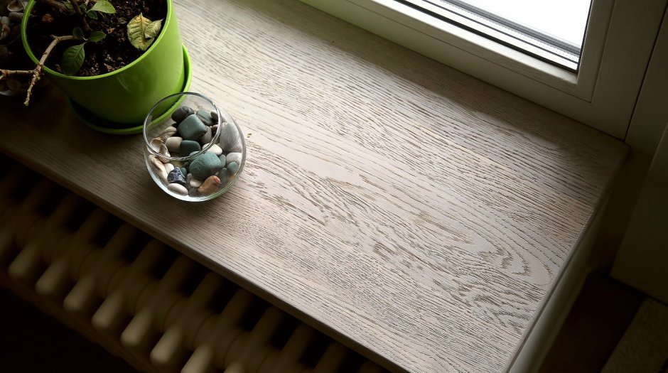 Подоконник вид сверху