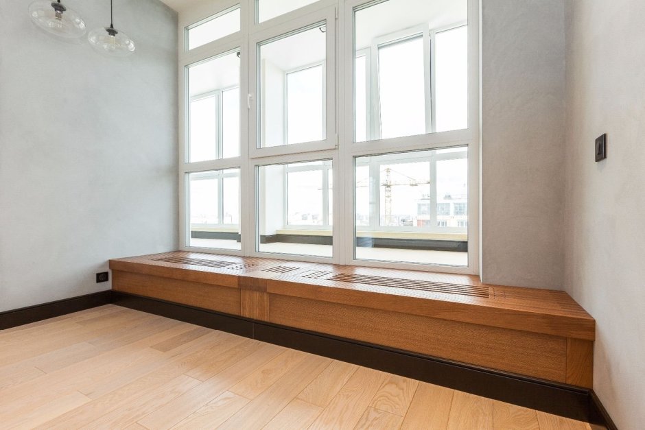 Деревянные подоконники в интерьере