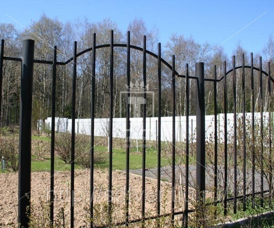 Забор из металла