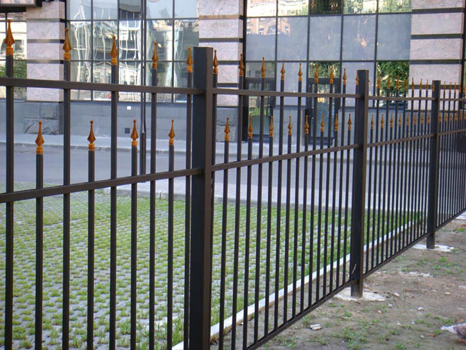 Забор металлический сварной