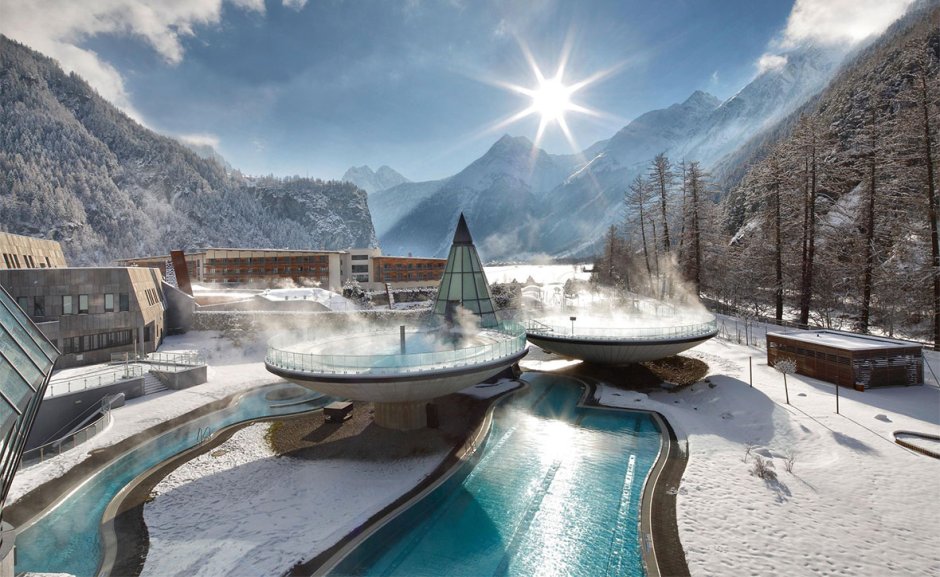 Термальный комплекс Aqua Dome, Лангенфельд