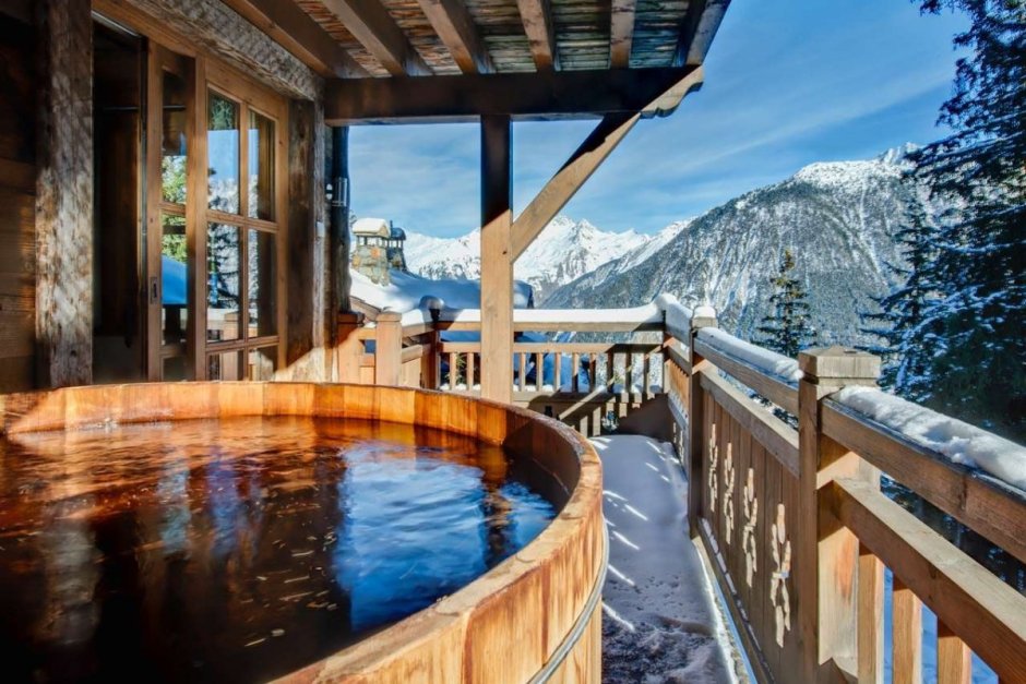 Швейцария Альпы горнолыжный Шале Люкс