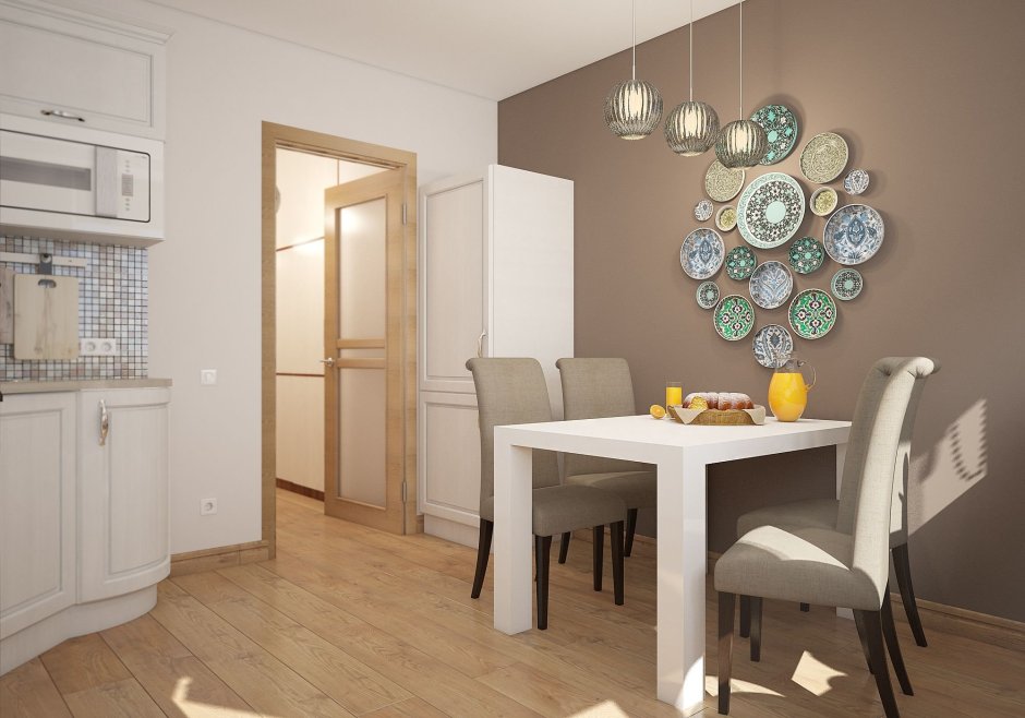 Декор над обеденным столом