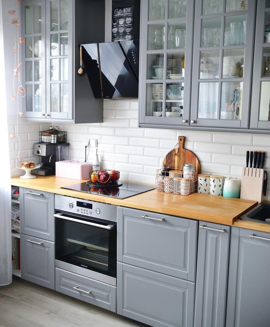 Икеа Будбин серый