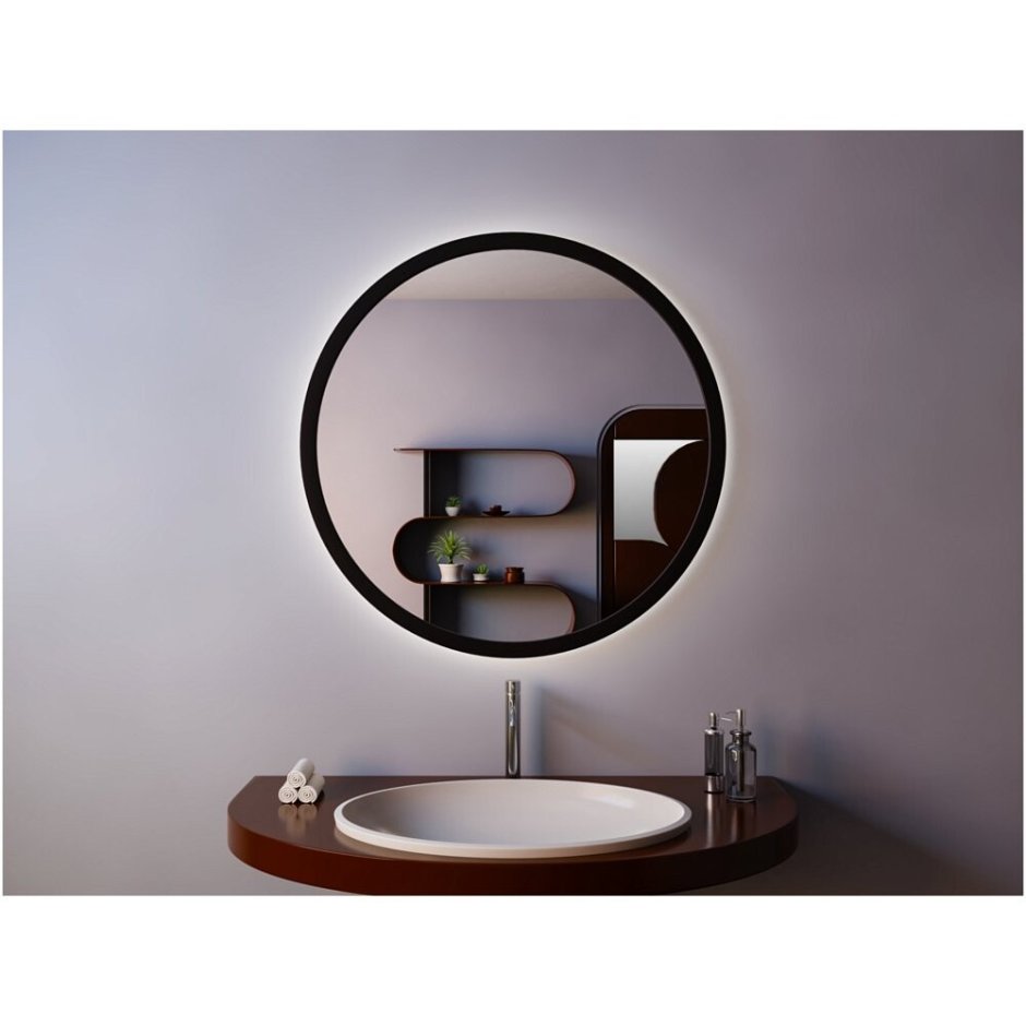 Зеркало Umbra cubiko 30.5x61 см в раме