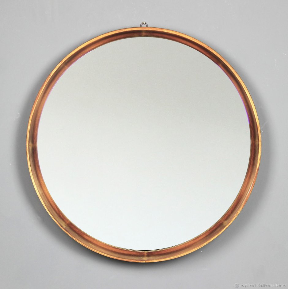 Зеркало с деревянной рамой икеа