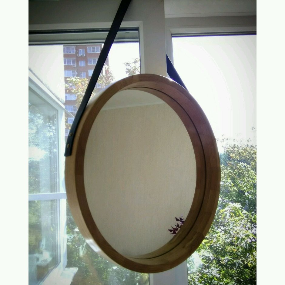 Зеркало икеа круглое 50ъ50