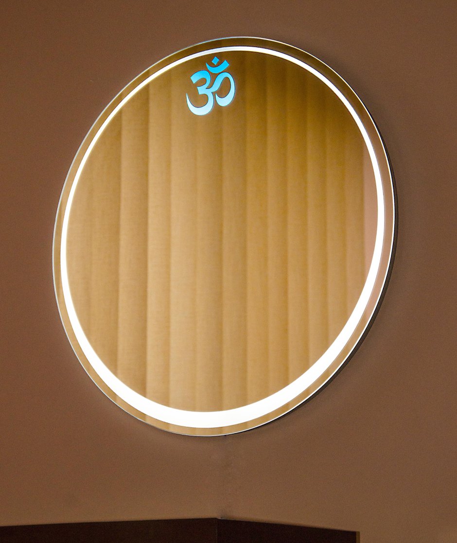 Ledeme зеркало с led подсветкой круглое