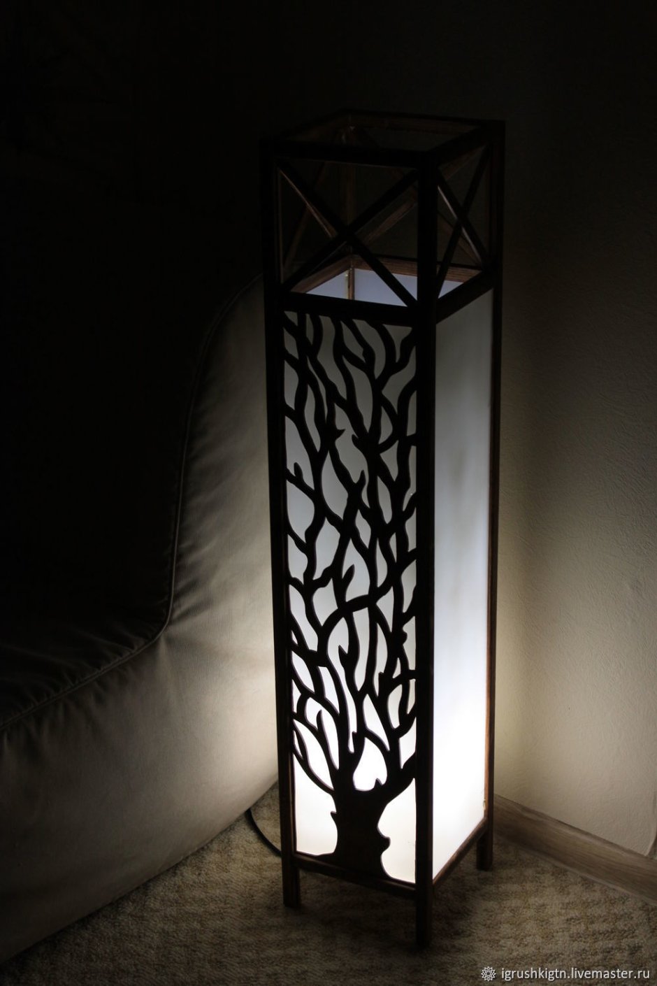 Светильник фонарь напольный