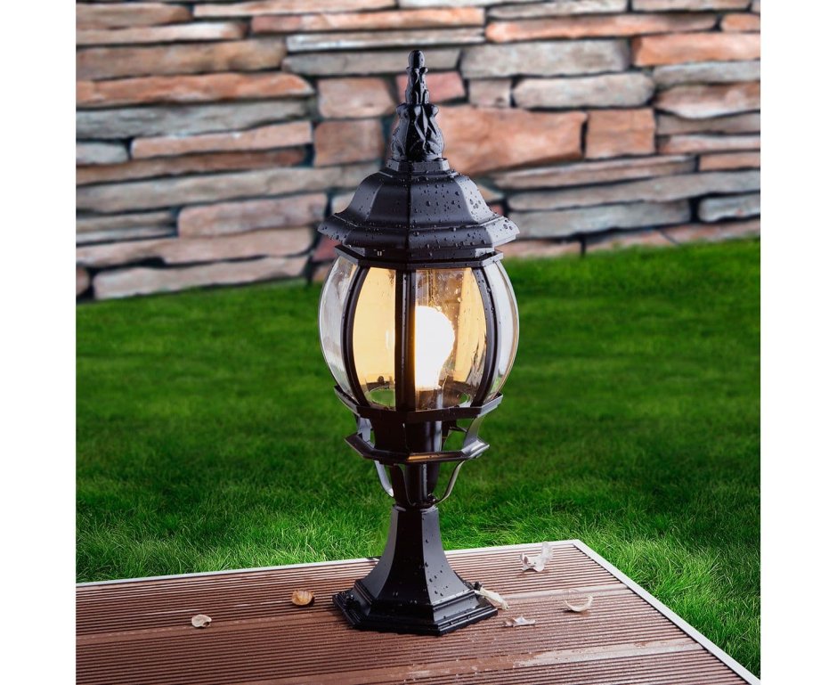 Светильник уличный -1001d черное золото / 9913-g