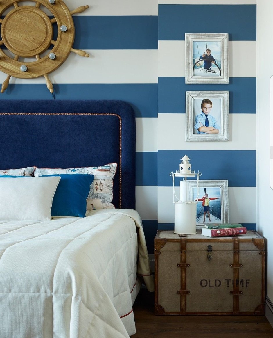 Морская тематика в интерьере