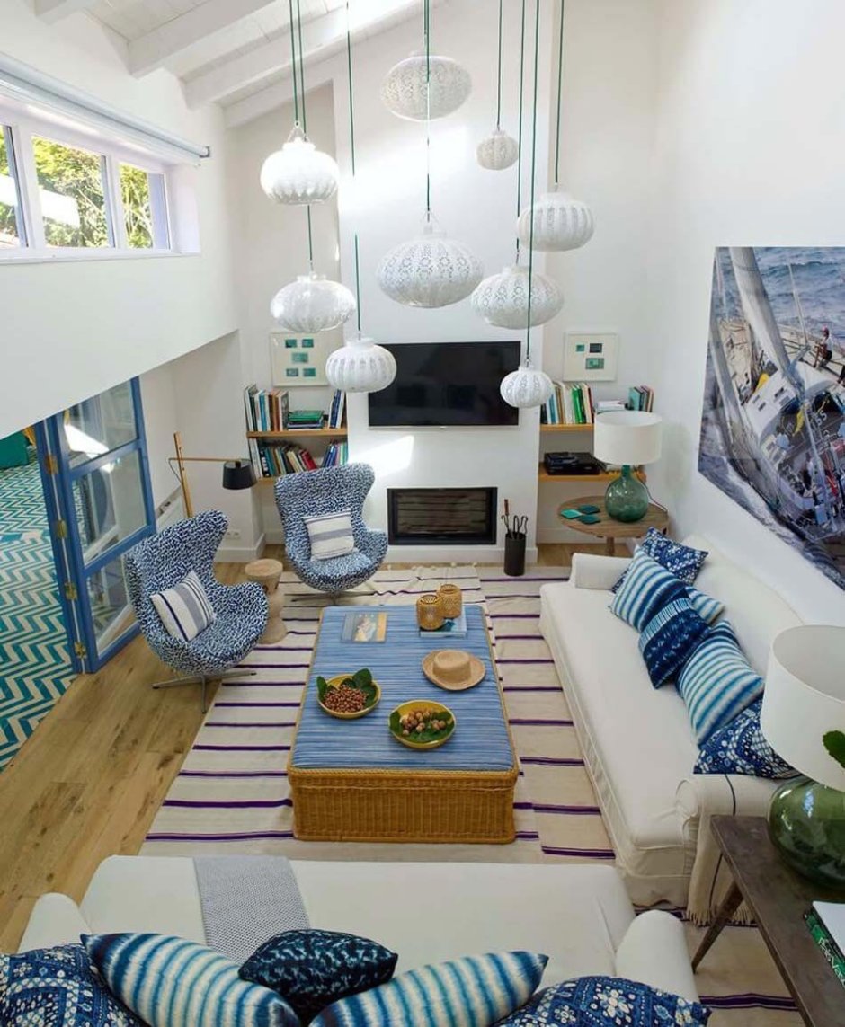 Итерьер в морской стиле