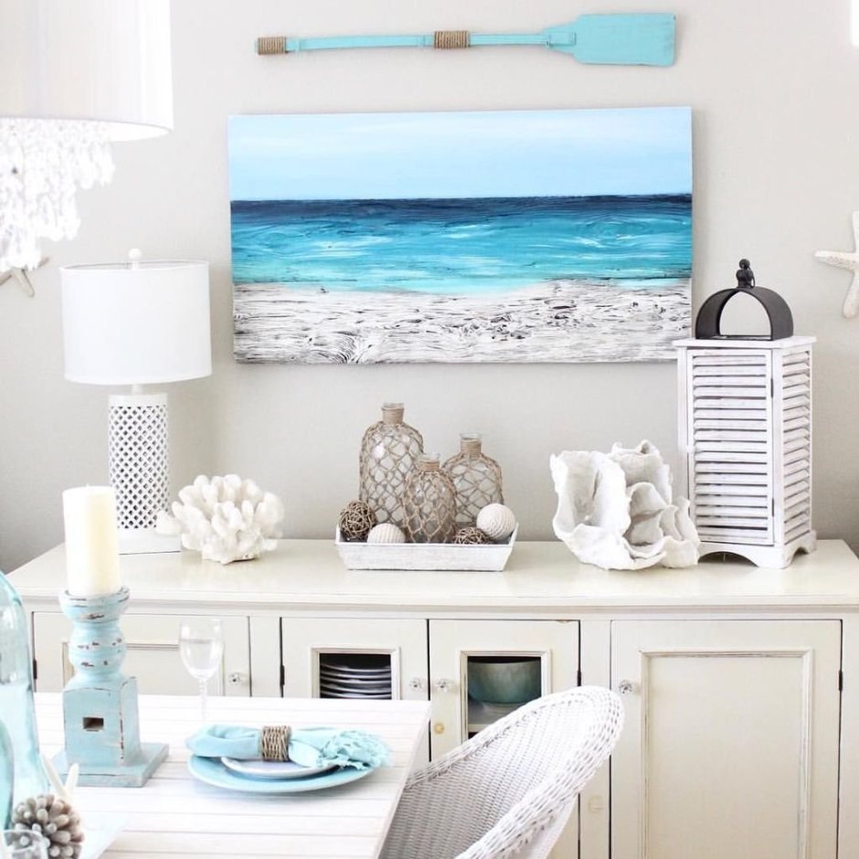 Морская тематика в интерьере