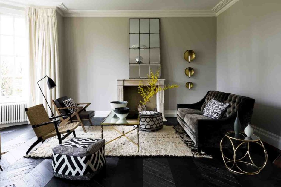 Монохром в интерьере