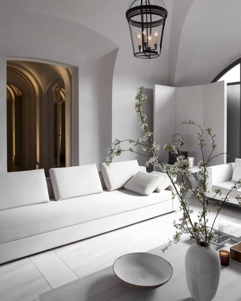 Монохромный интерьер