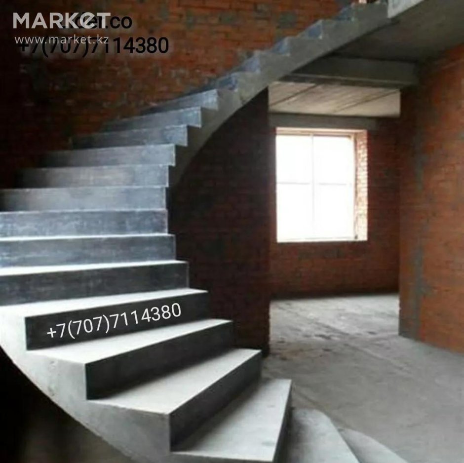 Лестницы бетонные монолитные