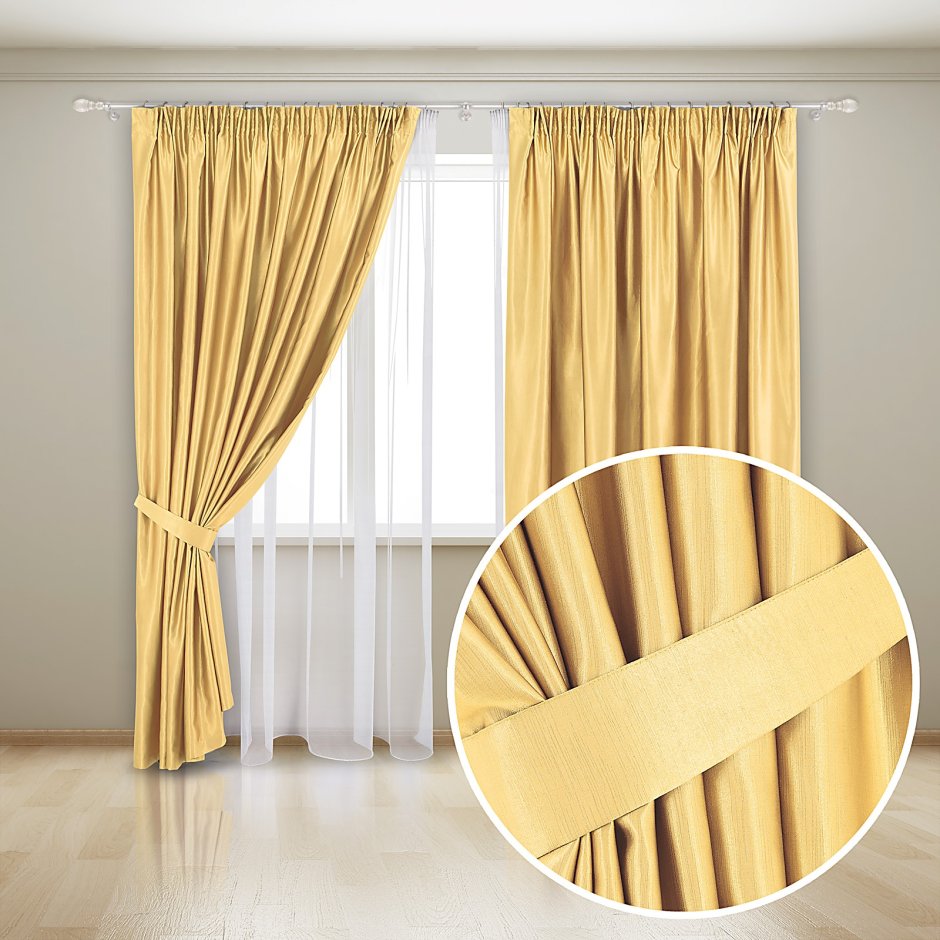 Шторы молочного цвета