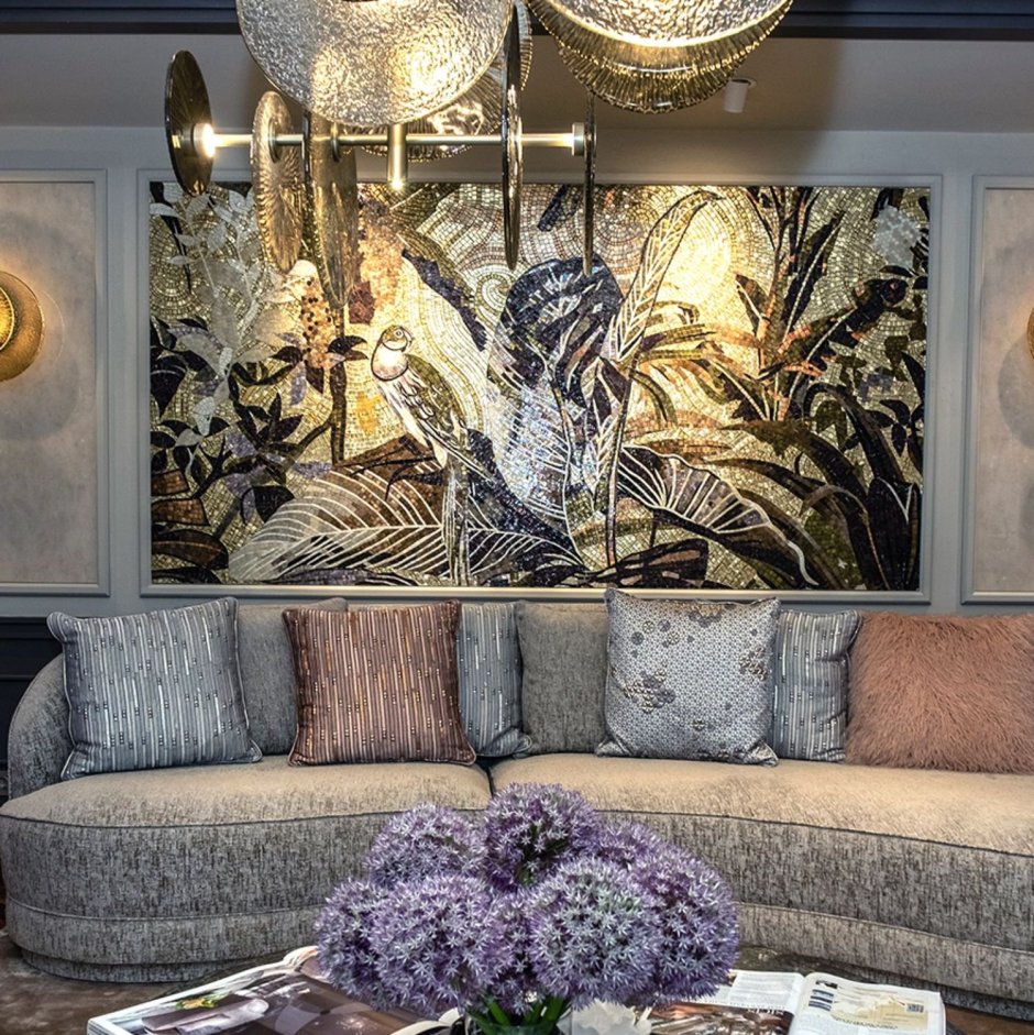 Мозаика в интерьере