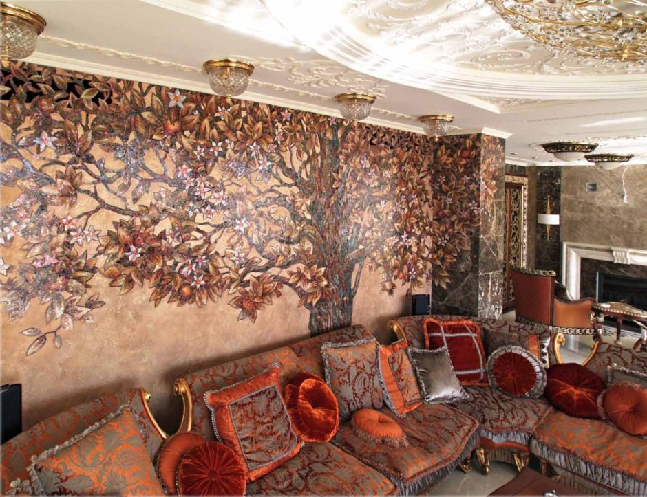 Художественная мозаика в интерьере