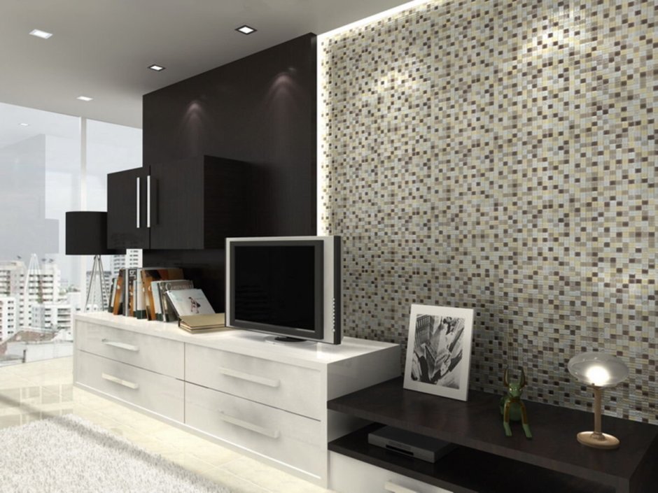 Мозаика в современном интерьере