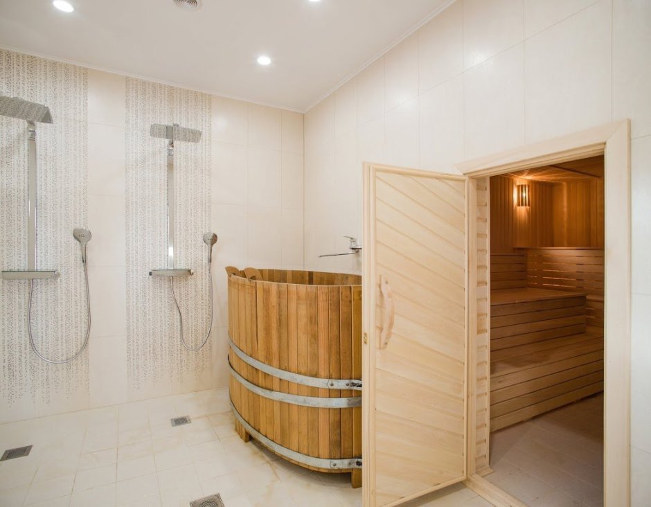 Моечная в бане 2х3