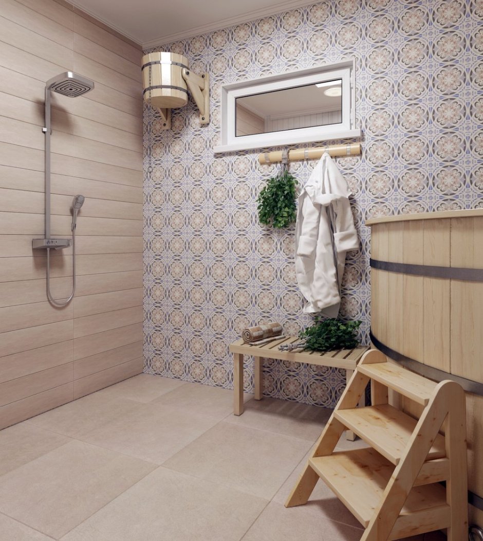 Помывочная в бане